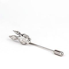 Rabbit Lapel Stick Pin - refined