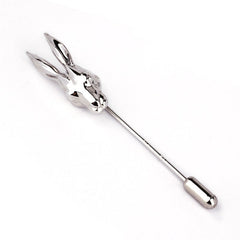 Rabbit Lapel Stick Pin - refined