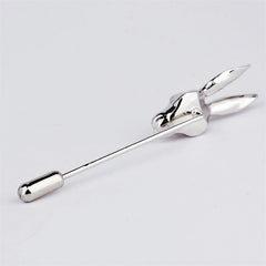 Rabbit Lapel Stick Pin - refined