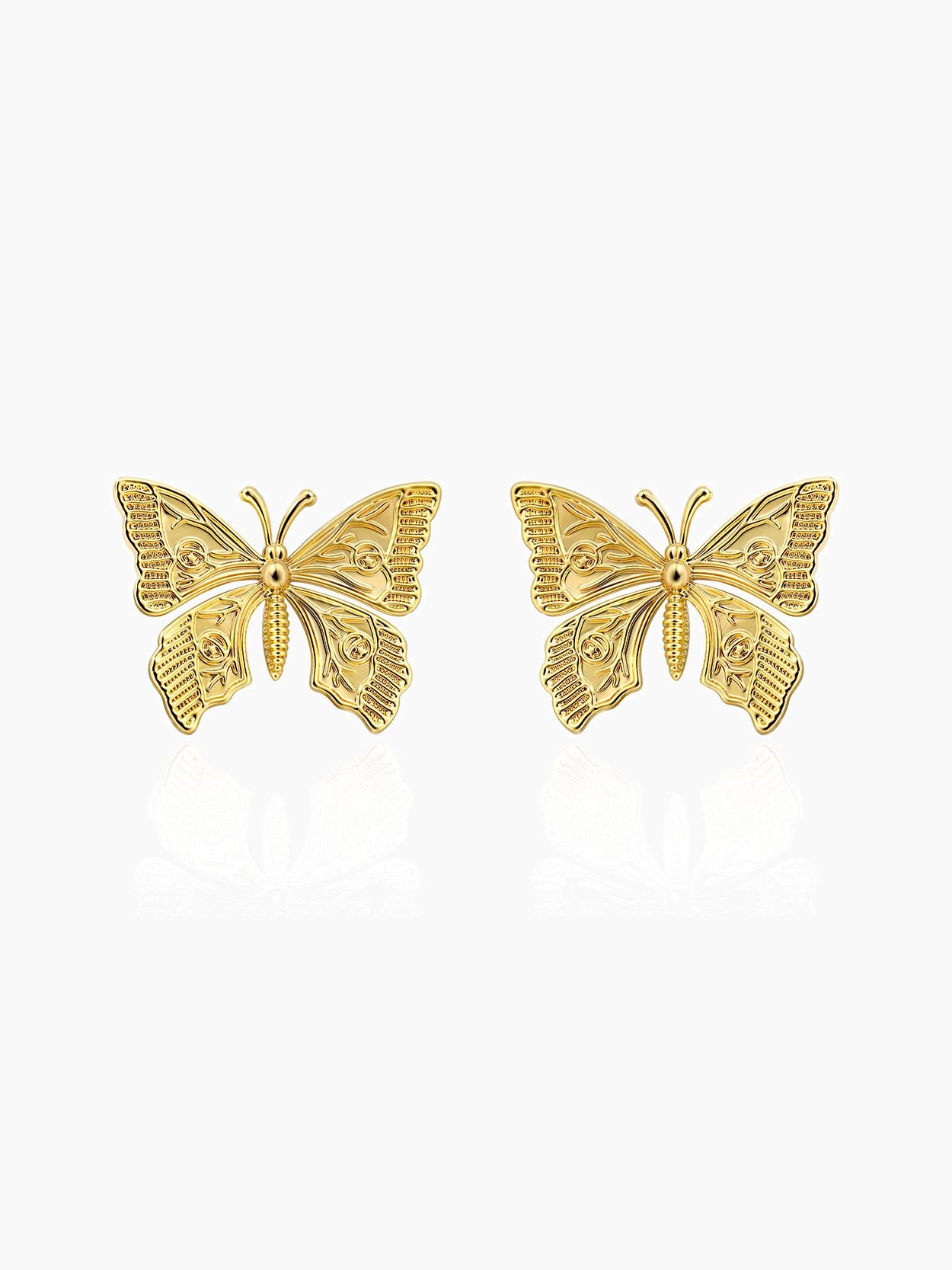 Butterfly Stud Earrings