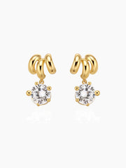 Gemstones Drop Earrings