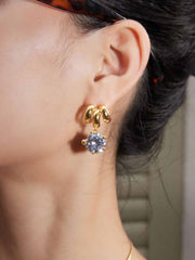 Gemstones Drop Earrings