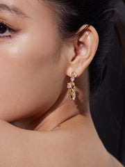 Diamond Hoop Earrings