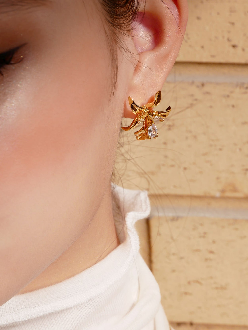 Blooming Flower Stud Earrings