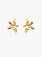 Blooming Flower Stud Earrings