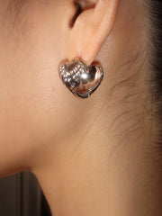 Love Stud Earrings