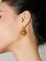 Star Hoop Earrings