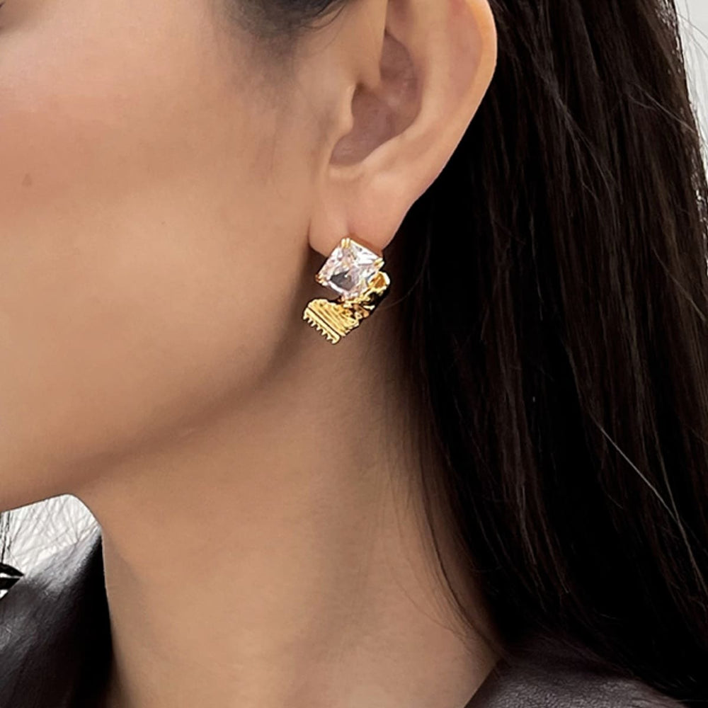 Candy Paper Stud Earrings