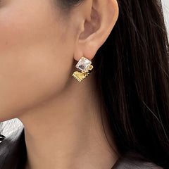 Candy Paper Stud Earrings