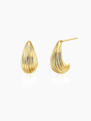 Curved Hoop Earrings