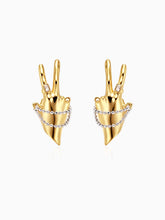 Finger Stud Earrings