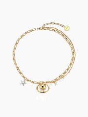 Saturn Chain Necklace