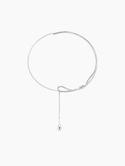 Drawstring Chain Necklace