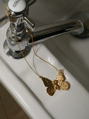 Butterfly Necklace with Pendant