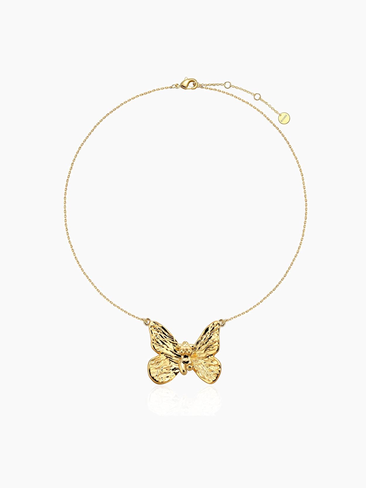 Butterfly Necklace with Pendant