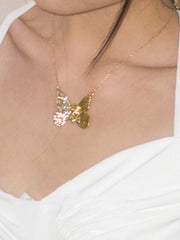 Butterfly Necklace with Pendant