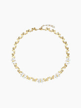 White Butterfly Shell Choker Necklace