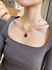 Black Onyx Necklace