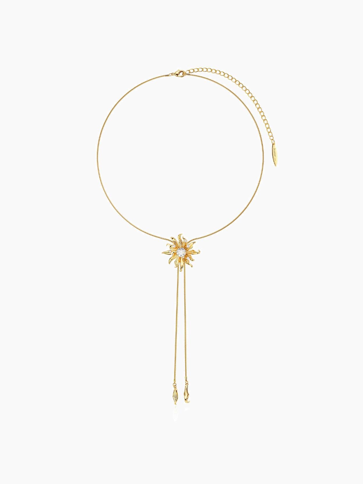 Sunflower Y-Necklaces