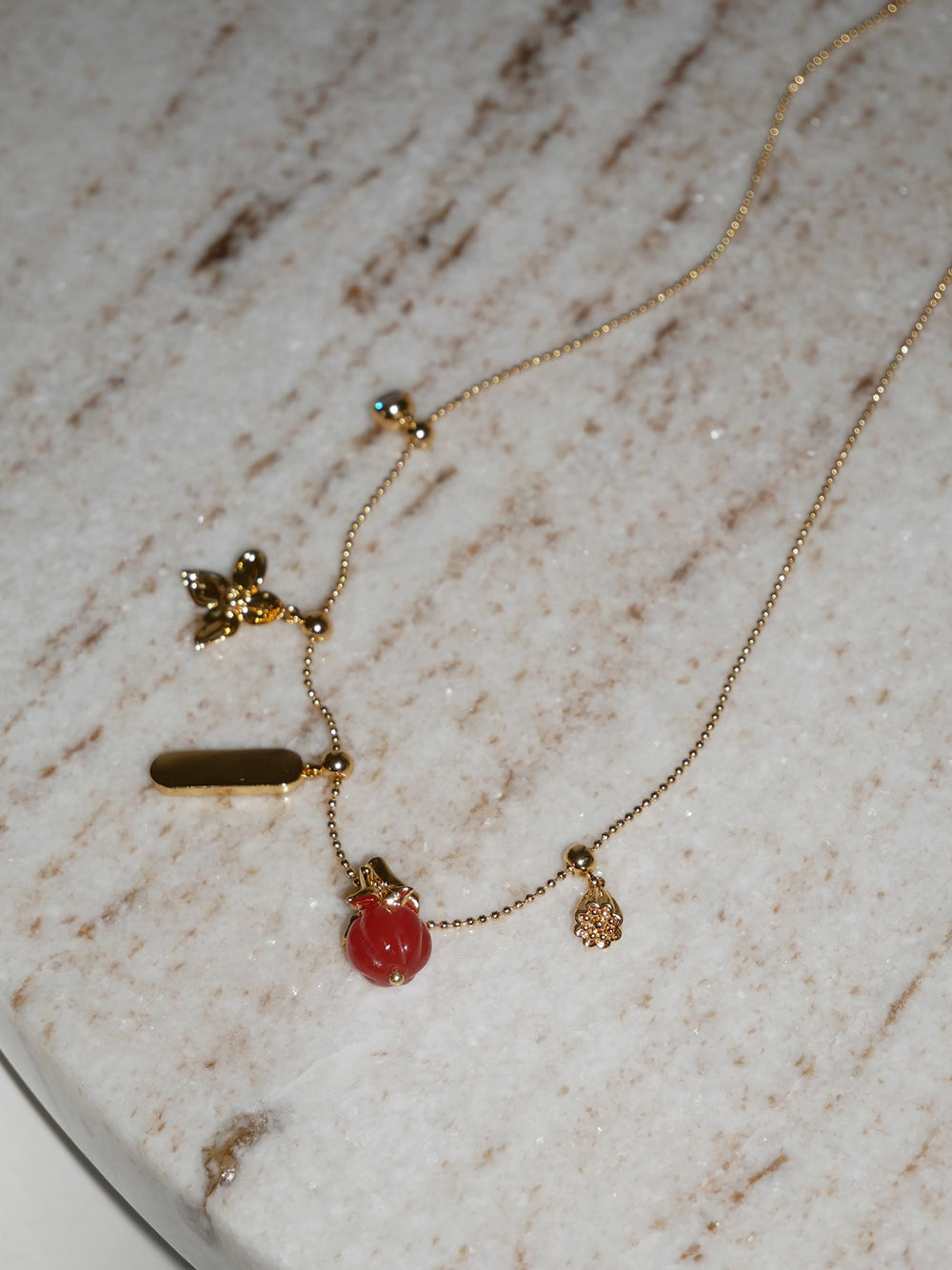 Red Agate Necklace