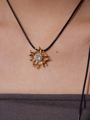 Flower Pendant Necklace