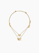 Vintage Gold Bead Necklace