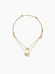 Vintage Gold Bead Necklace