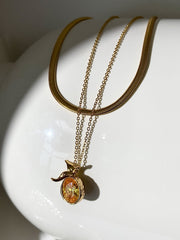 Layered Snake Chain Necklace