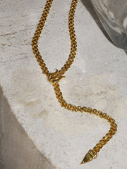 Gold Y-Necklace