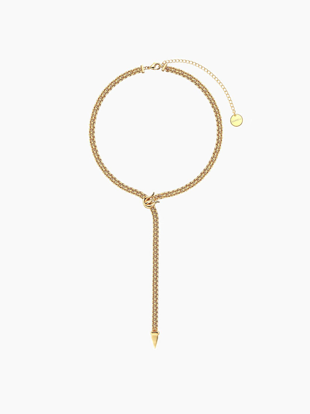 Gold Y-Necklace