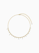 Crystal Zirconia Chain Necklace