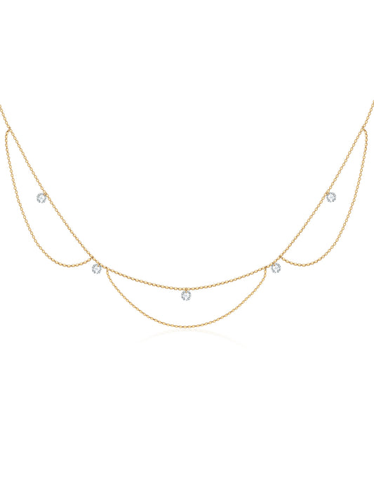 Celestial Tassel Necklace