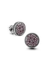 Vintage Silver Plated Whale Back Cufflinks