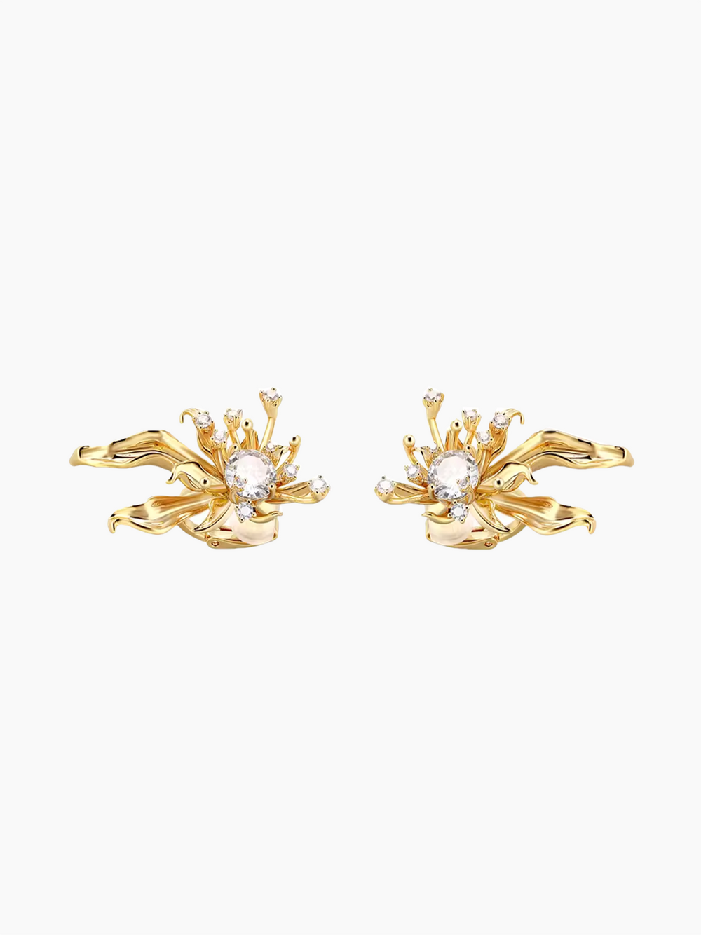 Floral Clip-On Earrings
