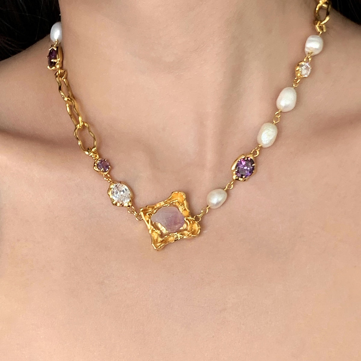 Baroque Pearls Necklace