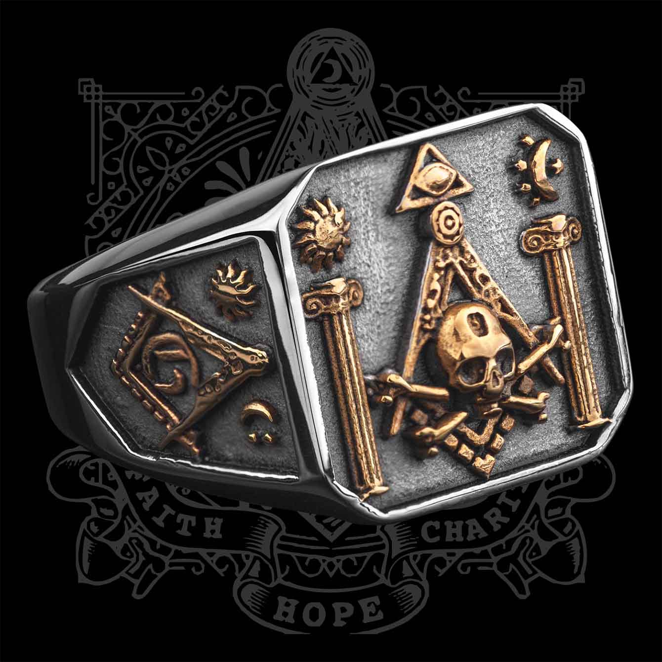 Men's Skull Ring